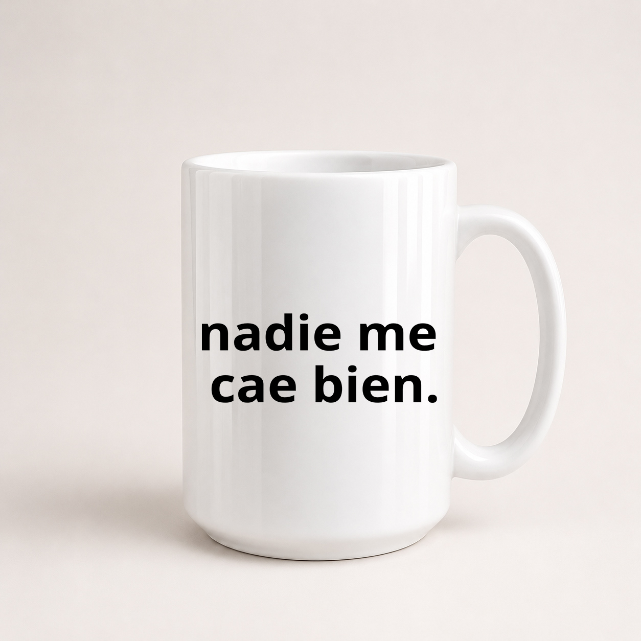 Tazón Nadie Me Cae Bien  1