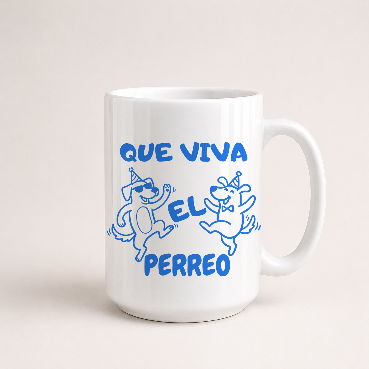 Tazón Que Viva El Perreo 1