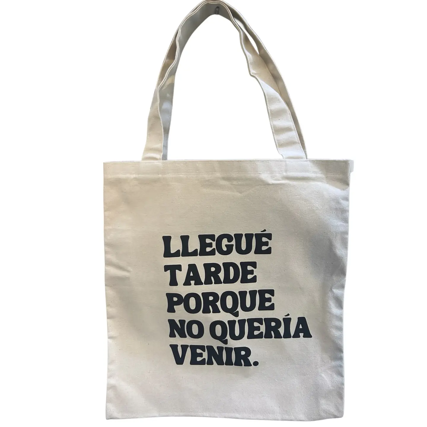 Totebag Llegue Tarde 1