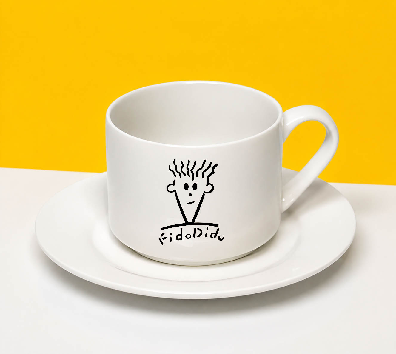 Taza con Platillo Fido Dido 1