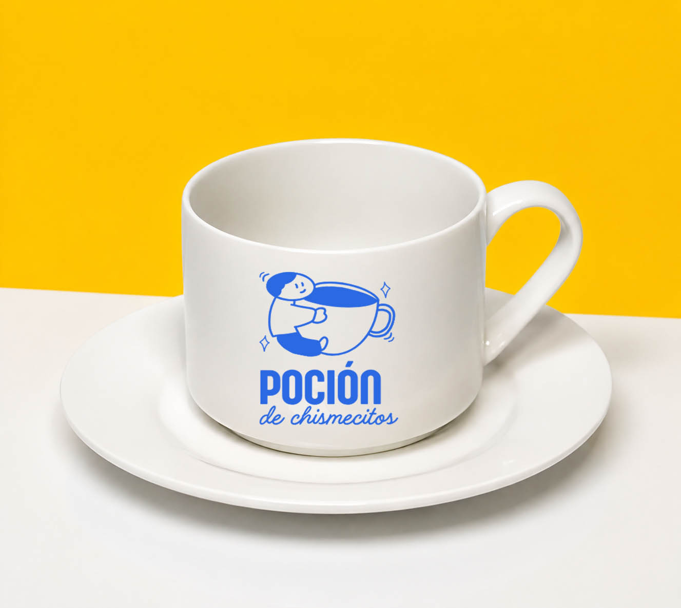 Taza con Platillo  Poción 1