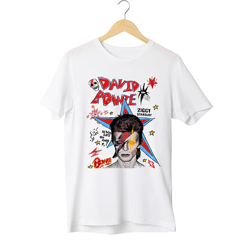 Polera Bowie Ziggy 