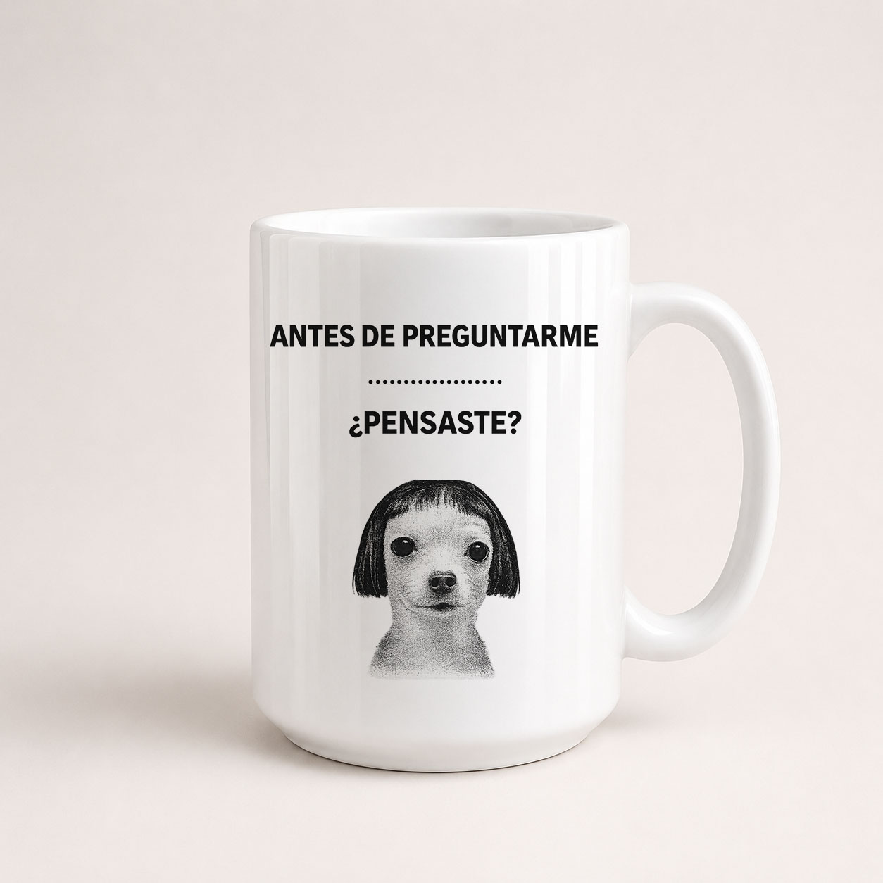 Tazón Antes de Preguntarme¿¡Pensaste? 1