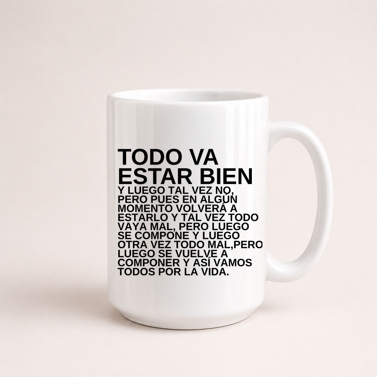 Tazón Todo Va Estar Bien  1