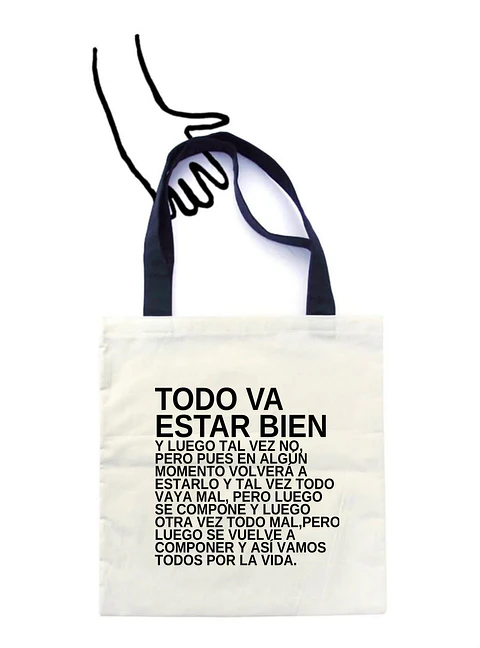 Totebag Todo Va Estar Bien 