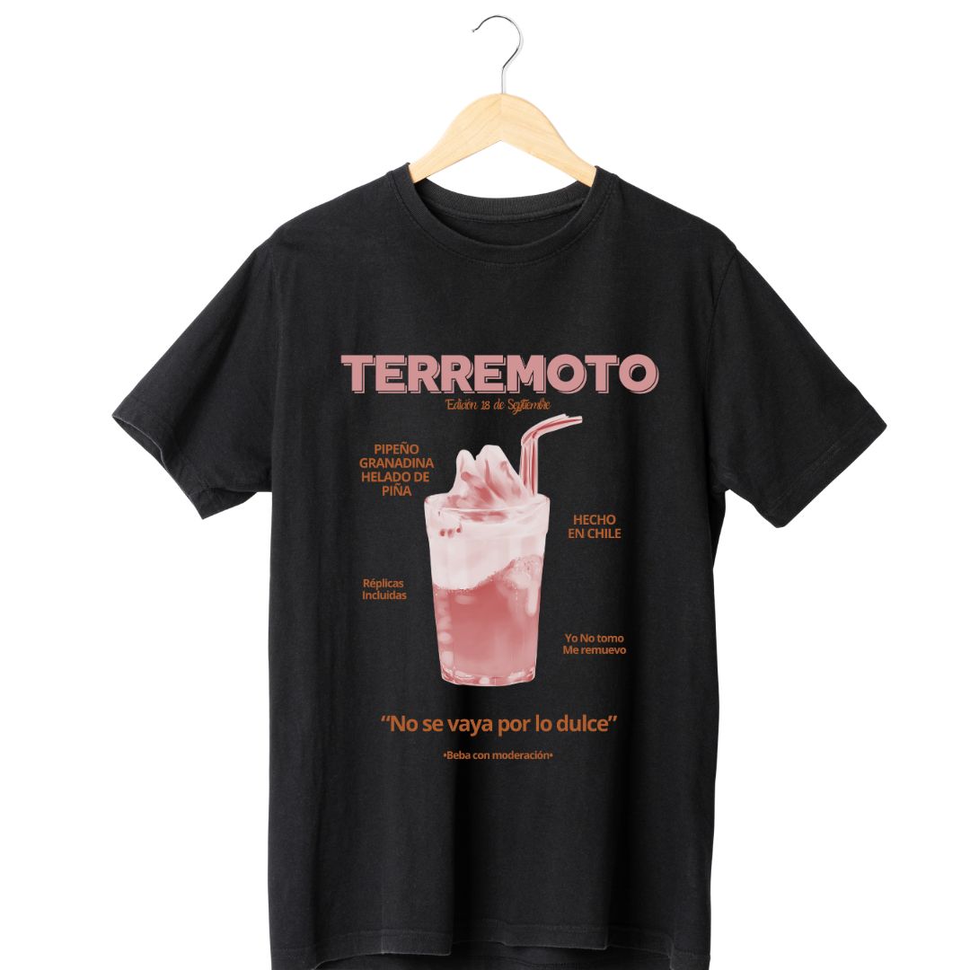 Polera Terremoto Edición Limitada  1