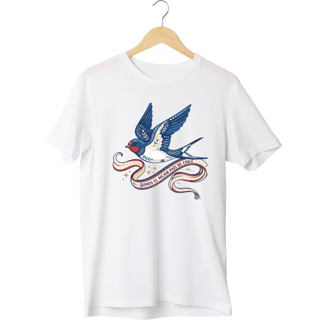 Polera Somos el Mejor Pais de Chile 2