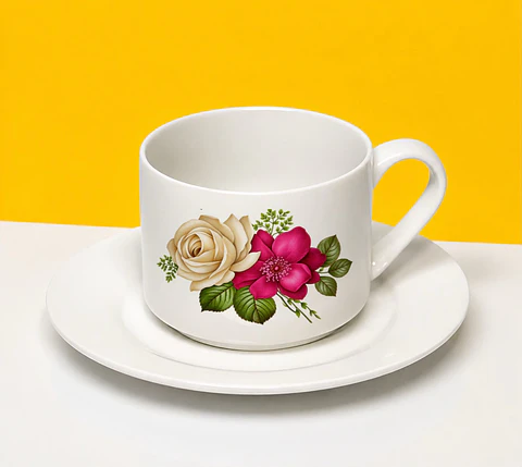 Taza Flores 