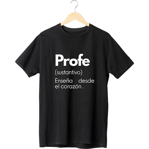 Polera Profe
