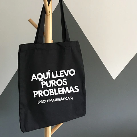 Totebag  Profe Matematicas 