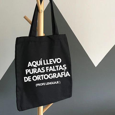 Totebag Profe Lenguaje 