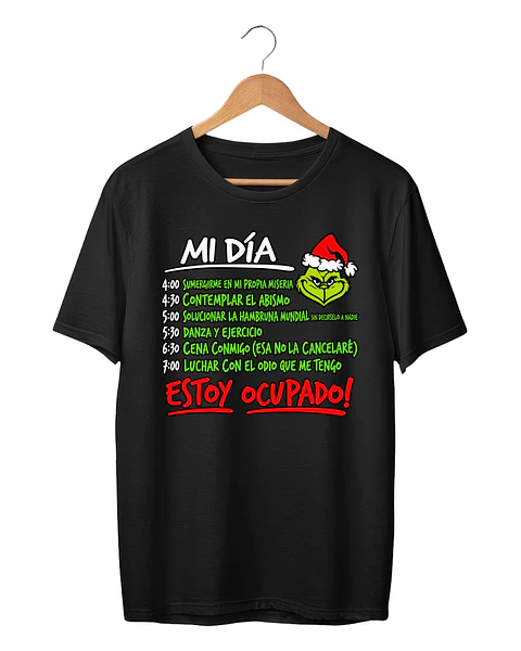 Polera  Grinch  Mi Día