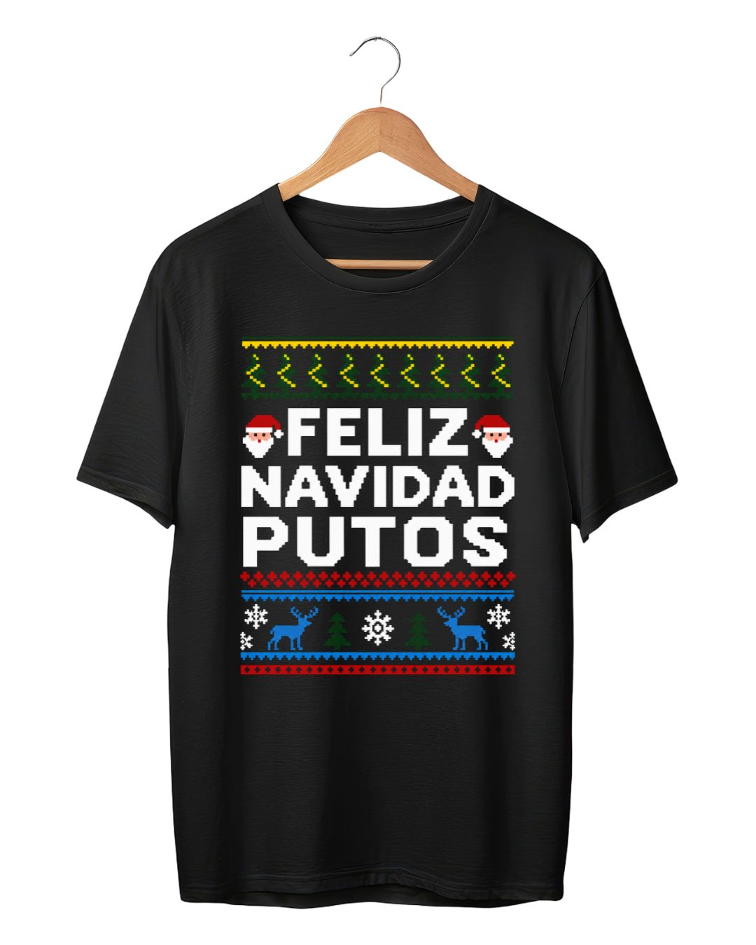 Polera Feliz Navidad Putos 1