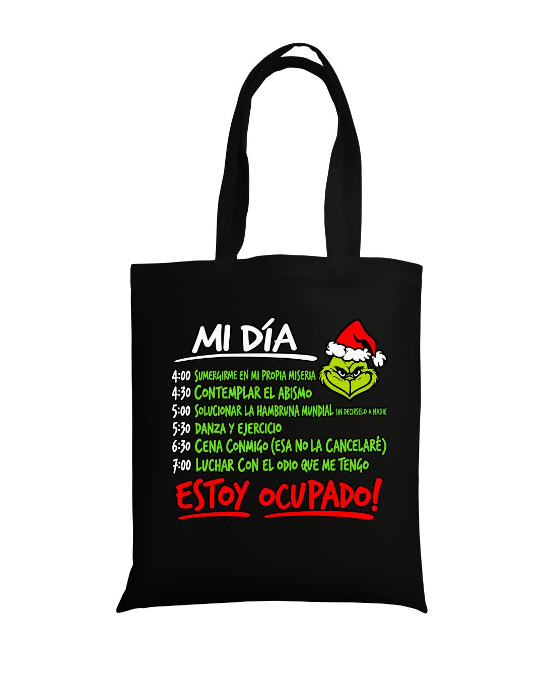 Totebag Grinch Lista 1