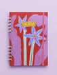 Cuaderno Flor Huilli Naranja - Miniatura 1