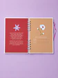 Cuaderno Flor Huilli Naranja - Miniatura 4