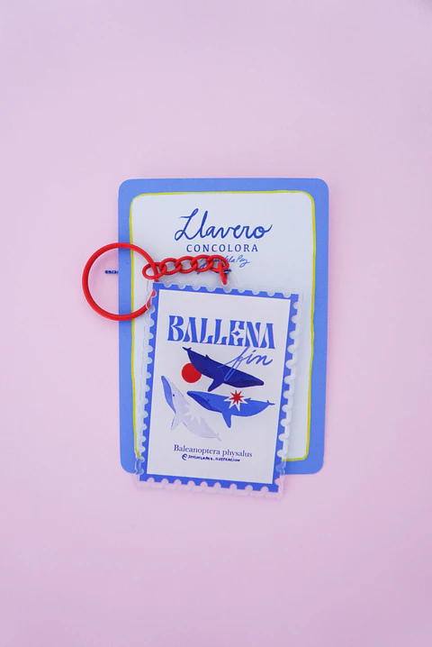 Llavero Ballena