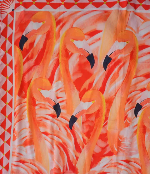 Pañuelo Flamenco 70 x 70 cm.
