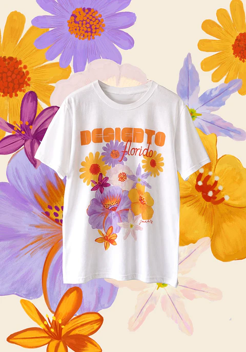 Polera Desierto Florido