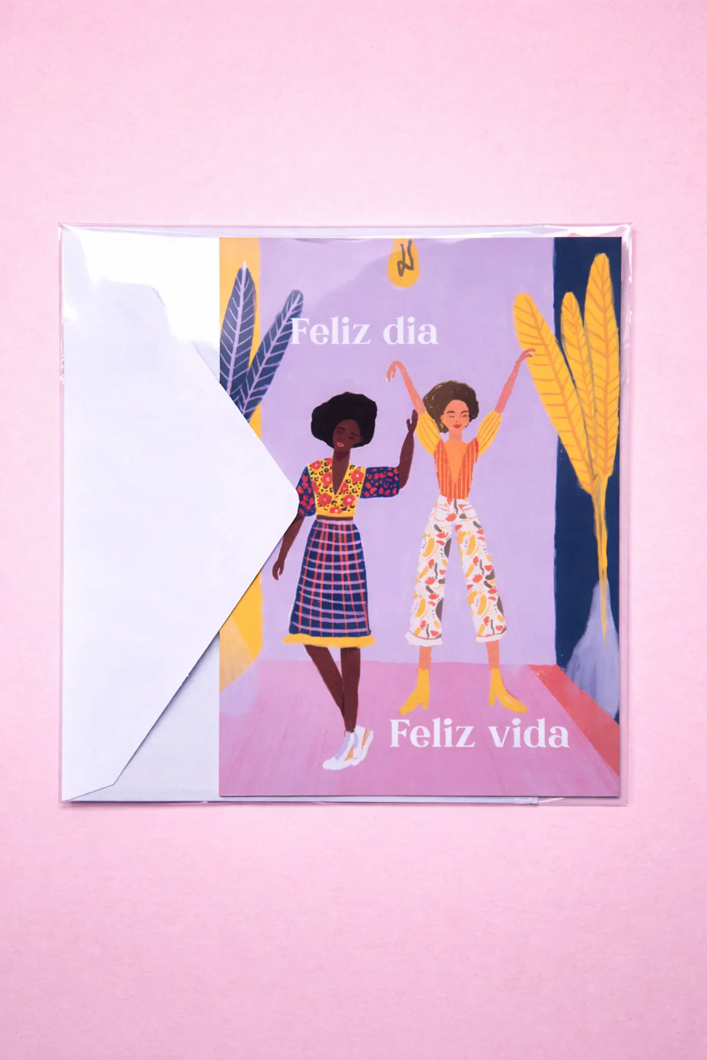 Tarjeta Mujeres Bailando 1