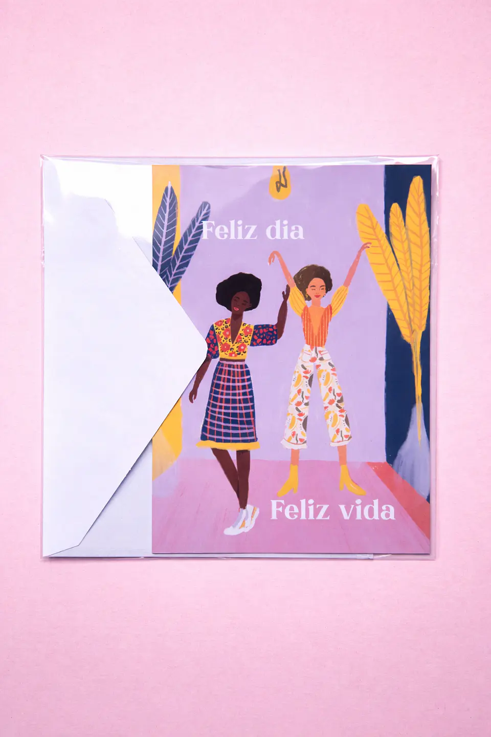 Tarjeta Mujeres Bailando 1