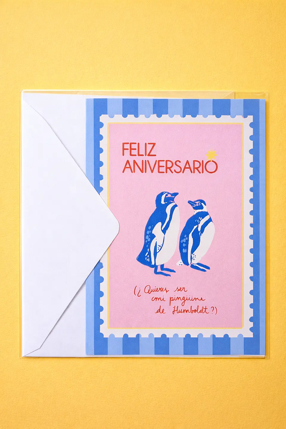 Tarjeta Pingüino Humboldt 1