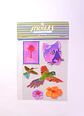 Stickers Transferibles Verde Oliva-Celeste - Miniatura 1