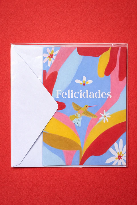 Tarjeta Colibrí