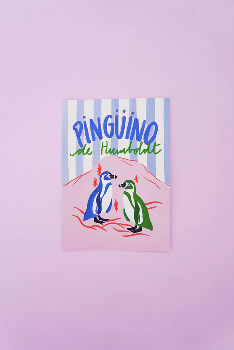 Postal Pingüino