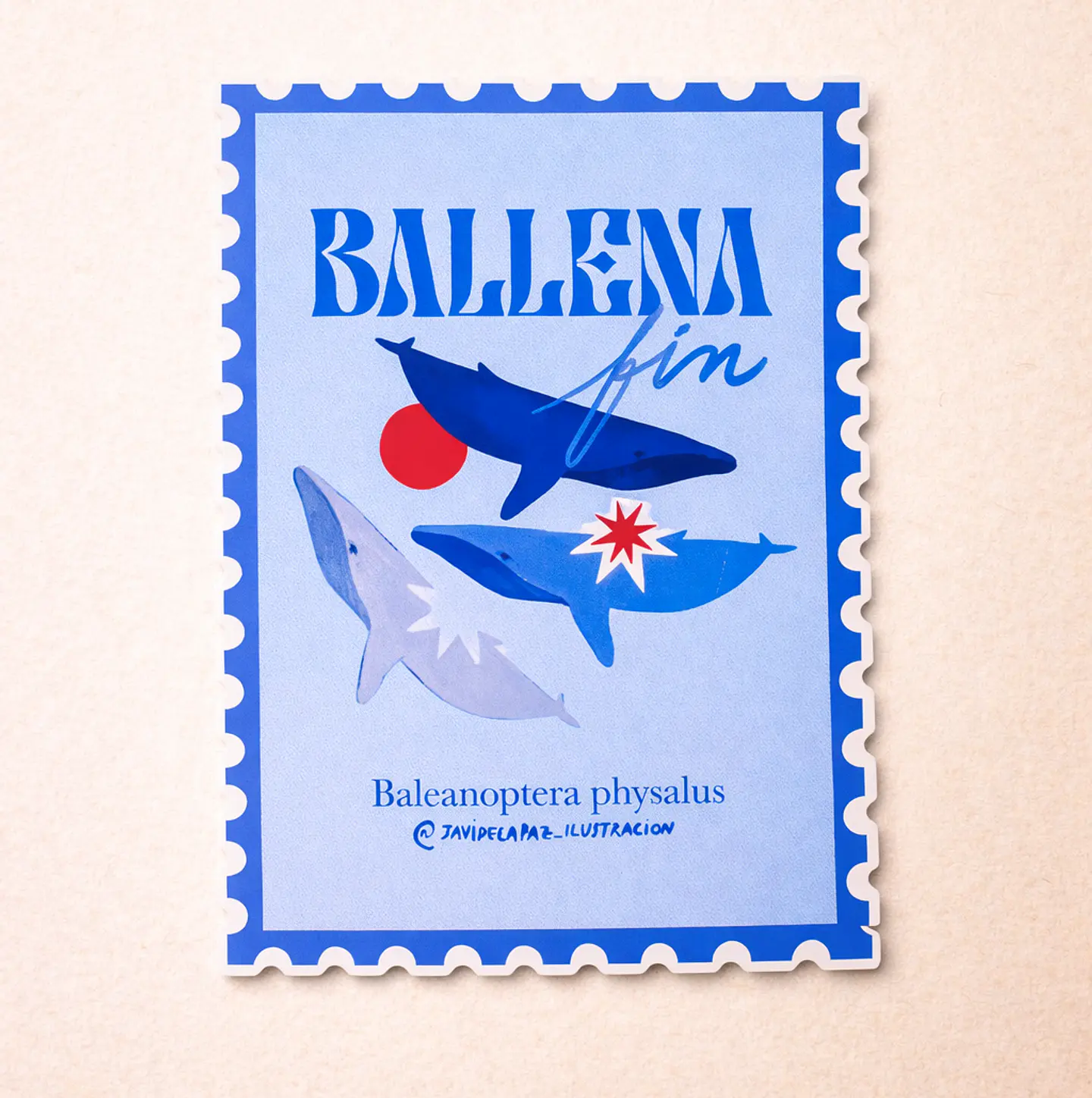 Sticker Ballena 1