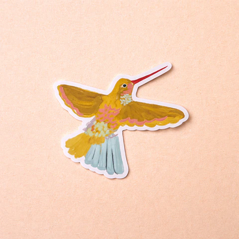 Sticker Colibrí