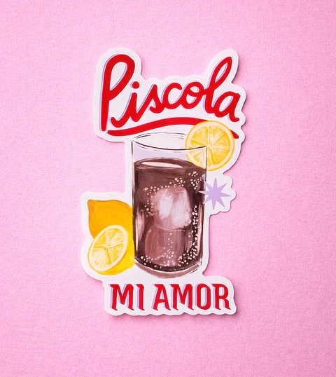 Sticker Piscola