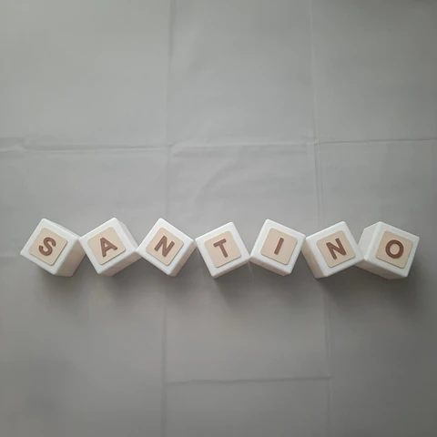 Cubos para formar nombres