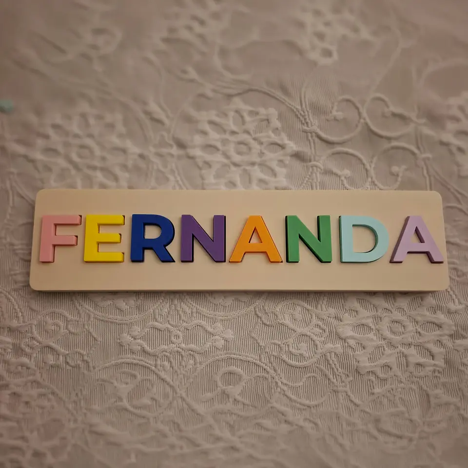 Puzzle de nombre personalizado 2
