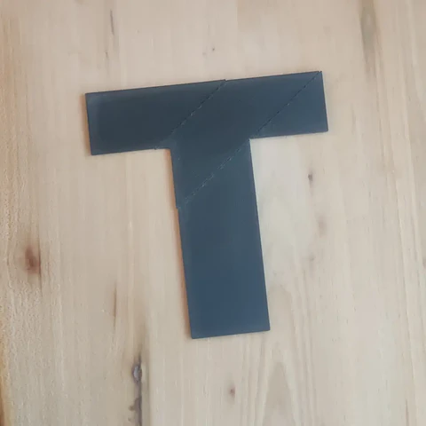 Tangrama de letras