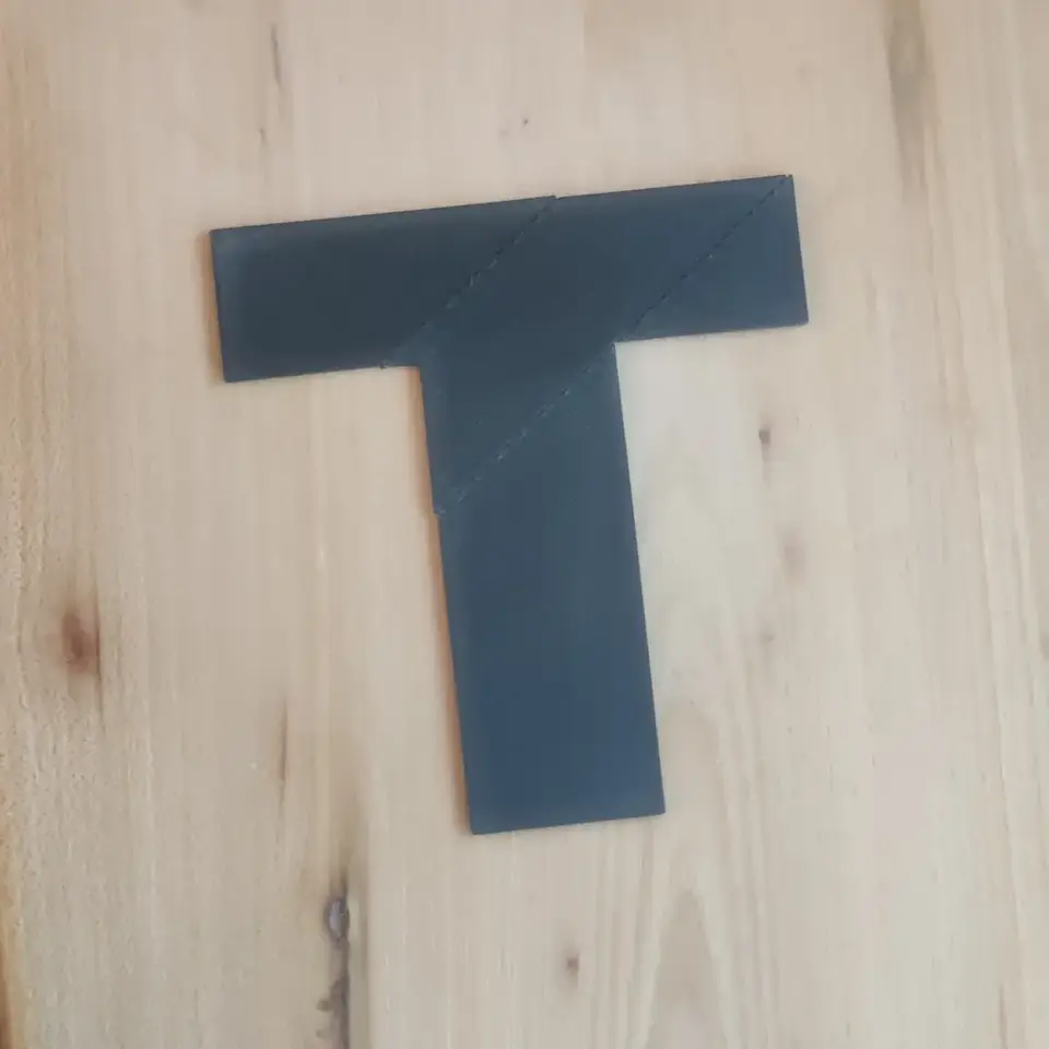 Tangrama de letras 1