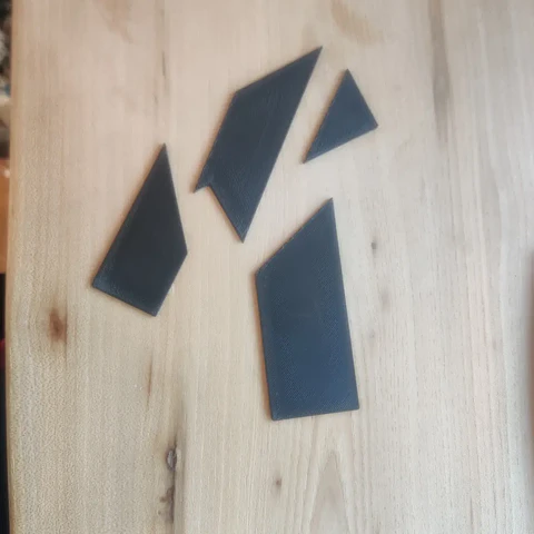 Tangrama de letras