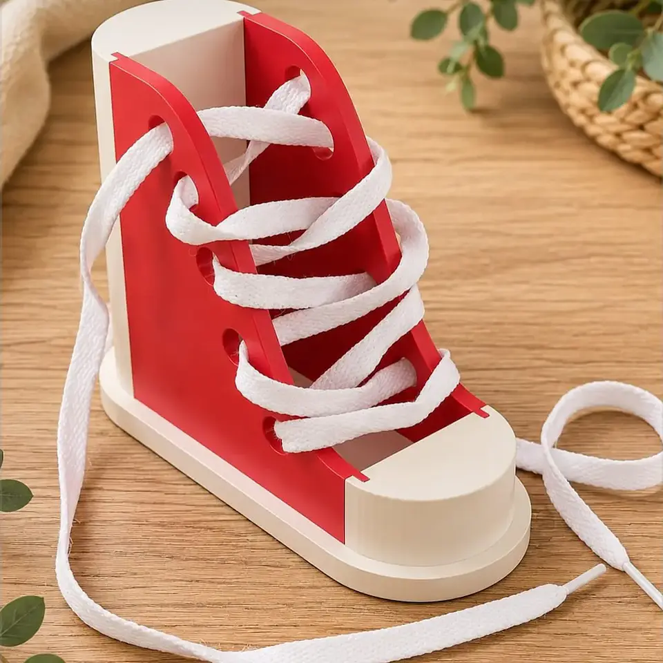 Ayuda para abrocharse los cordones 1