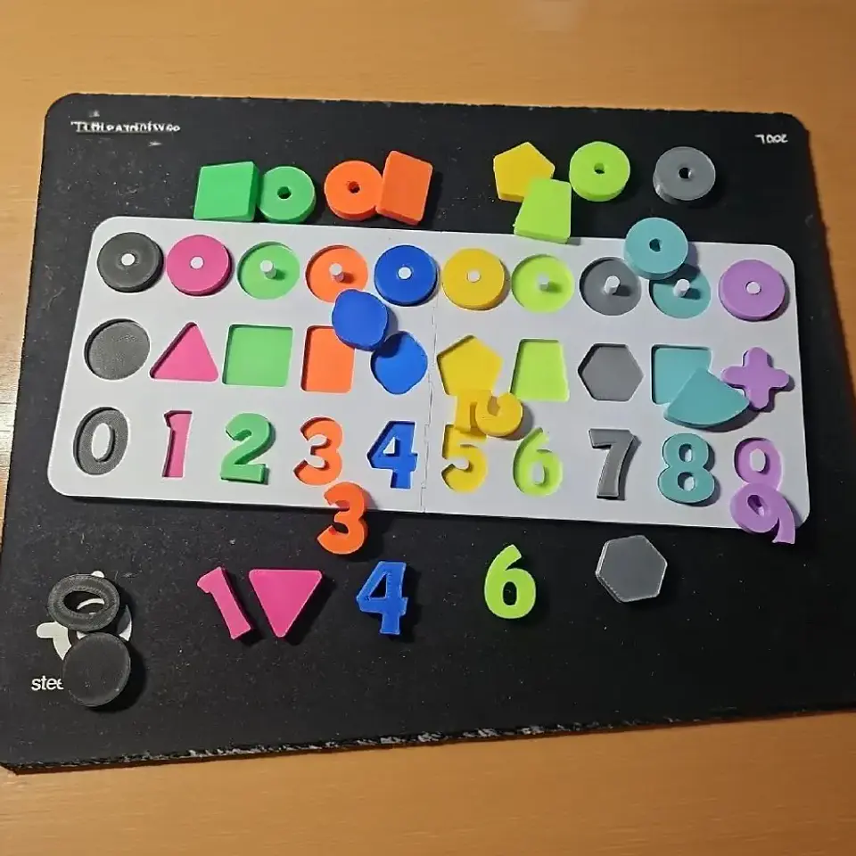 Encaje formas y números 2