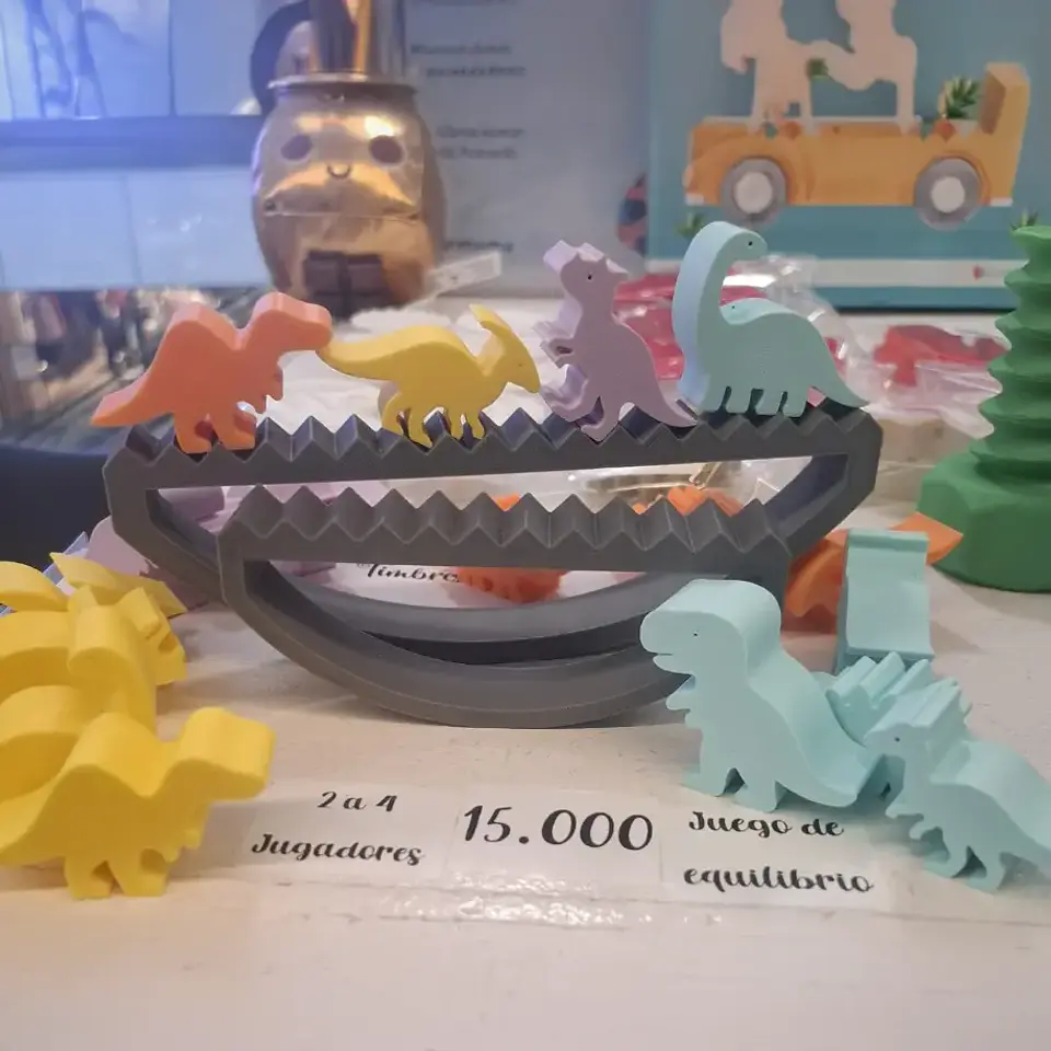 Equilibrando dinosaurios 2