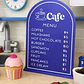 Juego de cafeteria letrero más comida - Miniatura 4