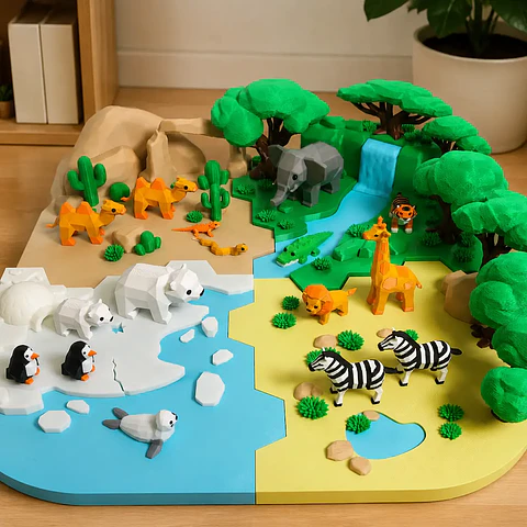 Juego mundo animal