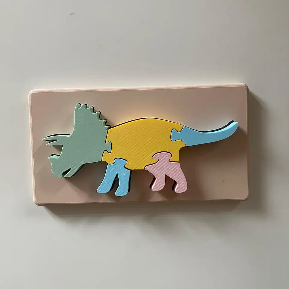 Puzzle de dinosaurio 1