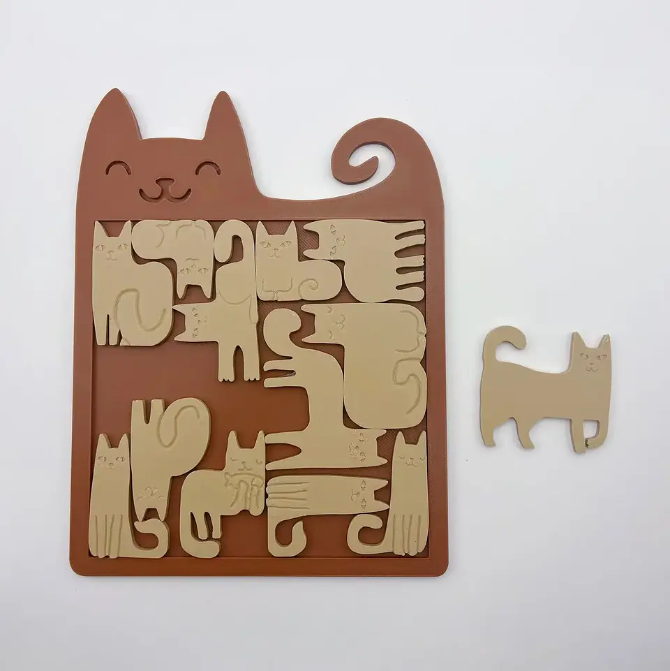 Puzzle de gatos 1