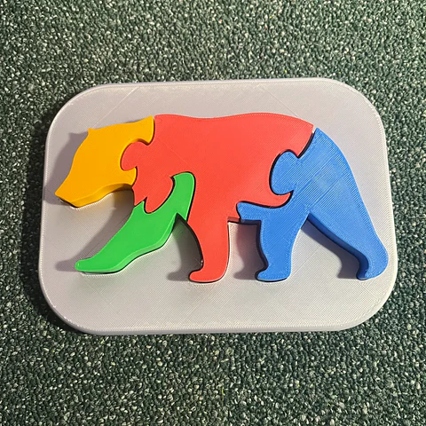Puzzle de oso