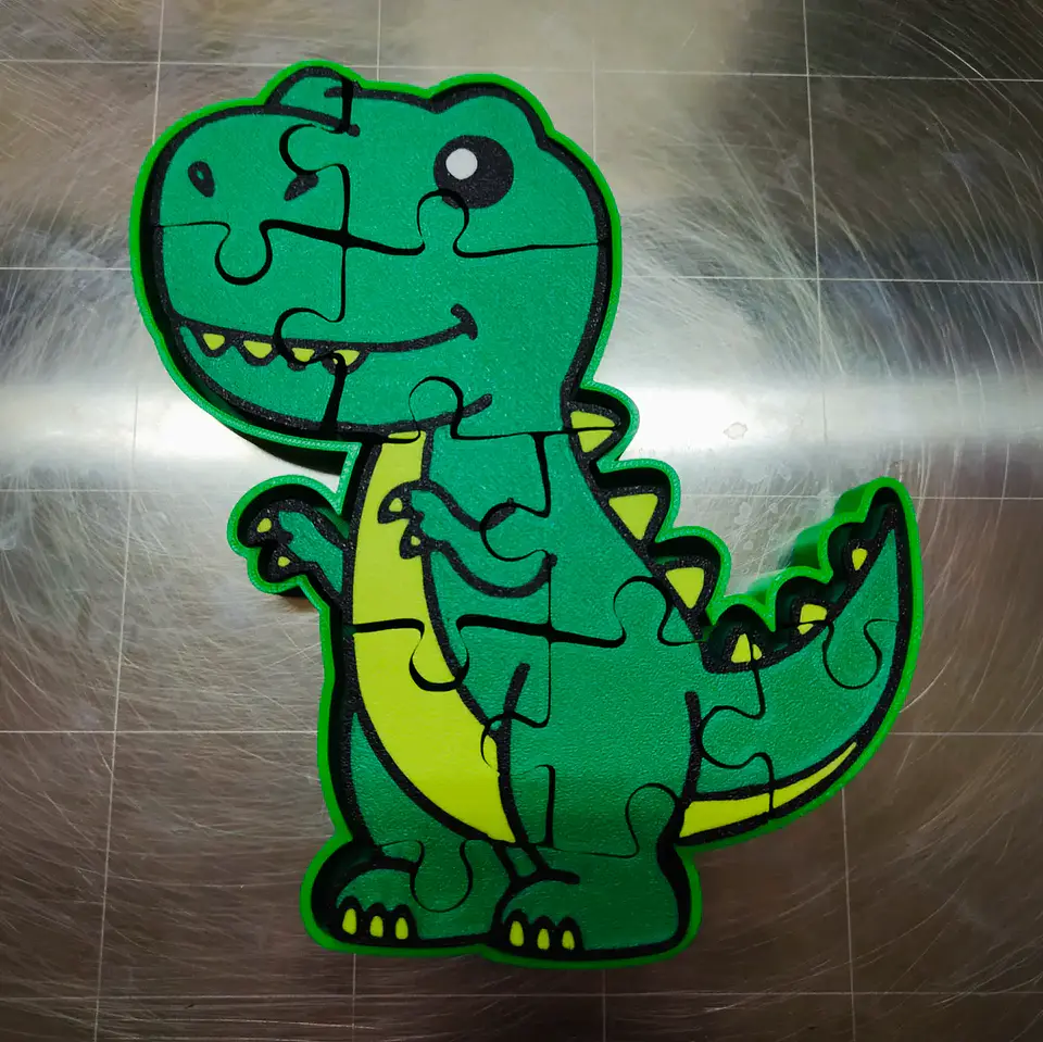 Puzzle dinosaurio T rex 1