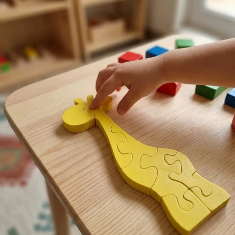 Puzzle girafa