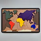 Puzzle mapa de placas - Miniatura 2