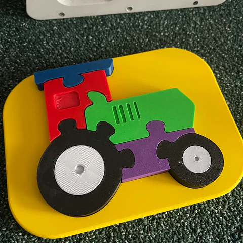 Puzzle tractor
