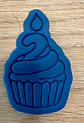 Molde cupcake con numero 2 - Miniatura 2
